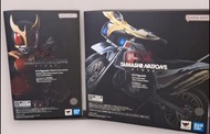 全新未開 日版 Bandai TNT 真骨雕 幪面超人古迦 trychaser 2000 人 車set