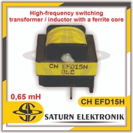 CH EFD15H 0.65mH 3P Ferrite core High Frequency Transformer InductorTrafo