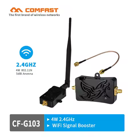 COMFAST 4W 5W Wifi Wireless Broadband Amplifier Router 2.4G 5.8G Power Range Signal Booster wifi rou