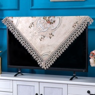 Warm love TV dust cover new 43-inch 55-inch 50 European LCD TV cover cloth hanging cover towel