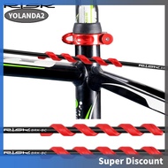 [yolanda2.sg] Bicycle Brake Cable Protector Rubber 5pcs Bike Frame Spiral Protector Cover