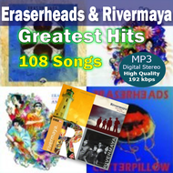 Eraserheads and Rivermaya Greatest Hits 108 Tracks 192kbps Mp3 music CD