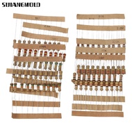 SIJIANGMOLD Resistor Kit, Carbon Film Resistor 1/2 Watt Resistors Kit, High-quality Resistors Assort