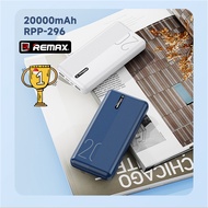 20000mAh Remax 2.1A Charging Portable Powerbank Original RPP-140 RPP-296 RPP-167 AWEI P6K Dual USB Output Power Bank 20K