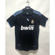 2009-10 Real Madrid Away Retro Football Shirt Sports Short Sleeve