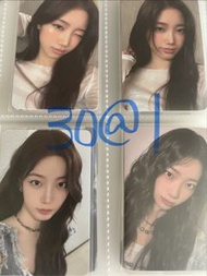 LE SSERAFIM Kazuha 中村一葉小卡