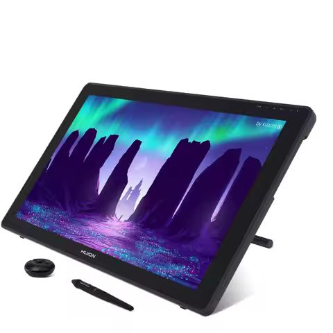 Brazil HUION Kamvas 22 Graphic Pen Tablet Monitor Pen Display 21.5 Inch Anti-glare Screen 120%s RGB 