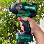 [TẶNG BỘ 10 ĐẦU TUÝP HITMAN[ Máy siết bulong WORKFIX 650Nm WF-IW650 chân pin phổ thông Makita - Máy