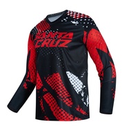 New2022 SANTA CRUZ Revn Long Sleeve MTB ATV Bike Riding T-shirt Mountain Bicycle Offroad Jersey Mens