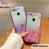 Case OPPO F9 F9Pro Soft Floral Phone Cover Blink Casing For OPPO F9 Pro CPH1823 CPH1881 CPH1825
