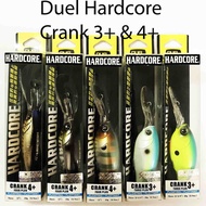 Duel Hardcore Crank 3+ & 4+ Fishing Lure.