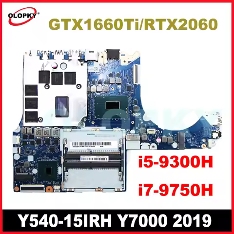NM-C221 for Lenovo Legion Y540-15IRH Y7000 2019 Laptop Motherboard 5B20S44075 5B20S4229 i5-9300H i7-