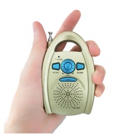 Mini FM Radio Auto Scan Portable Radio BS886 With Flashlight Free Earphone and Battery