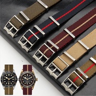 {TATLLr} Military Nylon Watch Band for Tudor Nato Zulu Premium Army Strap for Seiko Man Sport Belt for Rolex 20mm 22mm Fabric Bracelet