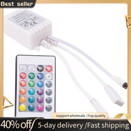 Led Strip Lights Controller,Controller RGB Led Strip Light Controller + Infrared Remote Control 24 K