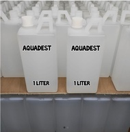 Aquadest 1 Liter / Air Suling / Destilled Water