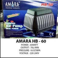 Amara HB-60 pompa udara aerator kolam-aquarium