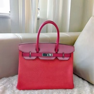 Hermes Birkin 30 愛馬仕經典手提包 /Hermes BIRKIN30 Handbag Pink Tone (Tri-color) Chevre