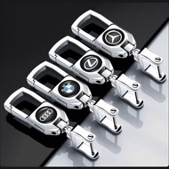 Keychain Men Creative Car Key Pendant Ring Female Keychain Horseshoe Buckle Lanyard Anti-Lost 11.23 