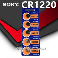 Ready Stock>>>5pcs/pack CR1220 Button Cell Battery For Watch Car Remote Key  cr 1220 ECR1220 GPCR122