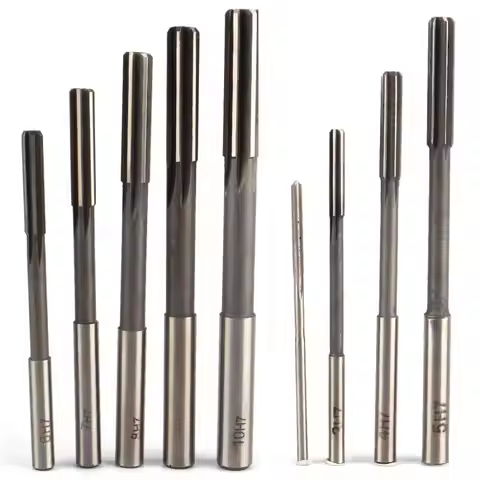 Machine Reamer HSS H7 Straight Shank Chucking Reamer Milling Cutter Tool 2mm 3mm 4mm 5mm 6mm 7mm 8mm