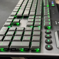 G915TKL Mechanical Keyboard Frosted Translucent Keycap Matte Black Version Anti-slip Keycap Compatib