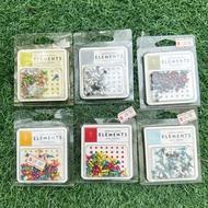 Craft Elements - Mini Brads, Mixed Packs (For attaching Papers, elements)