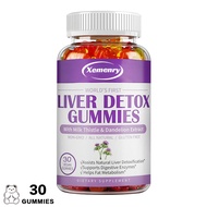 Xemenry-LIVER DETOX GUMMIES - Contains an advanced cleansing blend - Control cholesterol levels improve digestion and maintain kidney health
