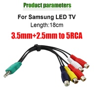 Kabel Adapter Audio Video AV Untuk Samsung LED TV Kabel Konektor