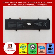 HIGH GRADE NEW B31N1707 ASUS A411 A411U X411 X411U S410U K410U S4200U S4000V SERIES BATTERY