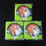 Pokemon tretta U1 Magikarp: 3pcs, set green light...