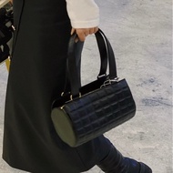 💎Chanel香奈兒｜黑金冰格圓筒包｜98新