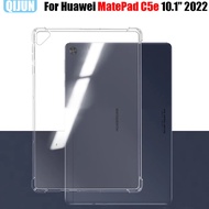 Tablet case for Huawei MatePad C5e 10.1" 2022 Silicone soft shell TPU Airbag cover Transparent prote