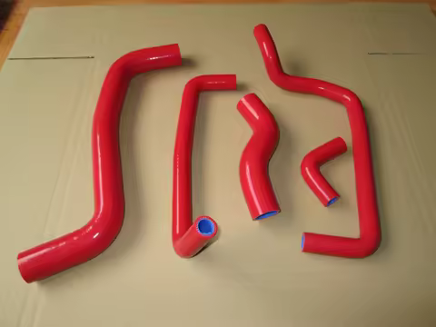 NEW SILICONE WATER/RADIATOR HOSE For Toyota Corolla Levin AE101G/AE111 4A-GE 4AGE Black-Top 20V 1.6L