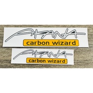 Akana Carbon Wizard Stickers