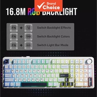 Wireless Keyboard - AULA F99Pro - Gasket Mechanical Keyboard, Thai Layout, 8000mAh Battery Aula Keyb