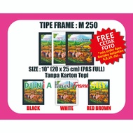 8R 10R PAS FULL Photo Frame/ - Photo Frame - 20 X 25cm Frame USING GLASS