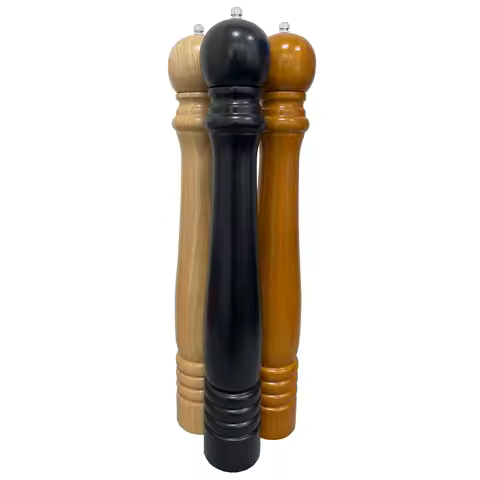 Giant Pepper Grinder 50cm 20'' Pepper Mill Wood Salt and Pepper Mill Big Salt Pepper Shaker xxl Big