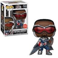 Funko Pop Marvel 819 - Captain America (Sam Wilson) BOX REAL