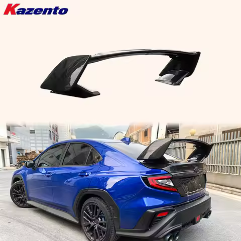 For Subaru WRX STI S4 VB 2021-24 Carbon KZA Style Rear Trunk GT Spoiler Wing