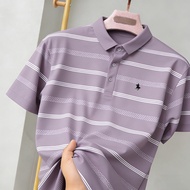 Stripe Print Splicing RCB Polo Club t Shirt Polo For Man Premium Simplicity Golf tshirt lelaki colla