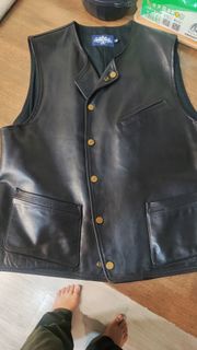 金斯大 jeansda馬皮背心