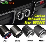 1pcs Carbon Fiber JCW Exhaust Muffler Tip Fit for Mini Cooper Exhaust Tip F54 F55 F56 F57 F60 R55 R5