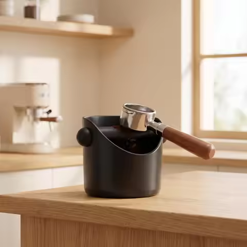 Knock Box Coffee Drawer For Ninja Waste Container Storage Bin Dump Box Grounds Bucket Trash Can Bari
