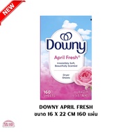 แผ่นอบผ้าหอม ดาวน์นี่ Downy Dryer Sheet แผ่นอบผ้าหอม ปรับผ้านุ่มใส่ในเครื่องอบผ้า บรรจุ105แผ่น