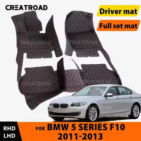 CREATROAD For BMW 5 series F10 523i 535i 520i 528i 530i 2011-2013 2012 Car Floor Mats Carpet Cover I