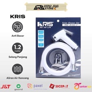 PUTIH Ace - Kris Toilet Shower Set - White Toilet Hose Spray Water Hose Bidet Bathroom Accessories Wc Hose