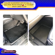 THAILAND ACCESSORIES CAR MAT REVO ROGUE VIGO DMAX TRITON RANGER T6 T7 T8 NAVARA NP300 CARPET FLOOR B