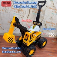 Children's Ride-On Truck Excavator Toy Push Car Toy/ Sitting Beko Toy/ Push Beko/ Kids Ride On Car