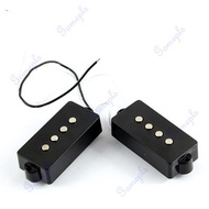 LIDU1 ✔ 4 String Noiseless Pickup Set For Precision P Bass Bridge Pickup Set